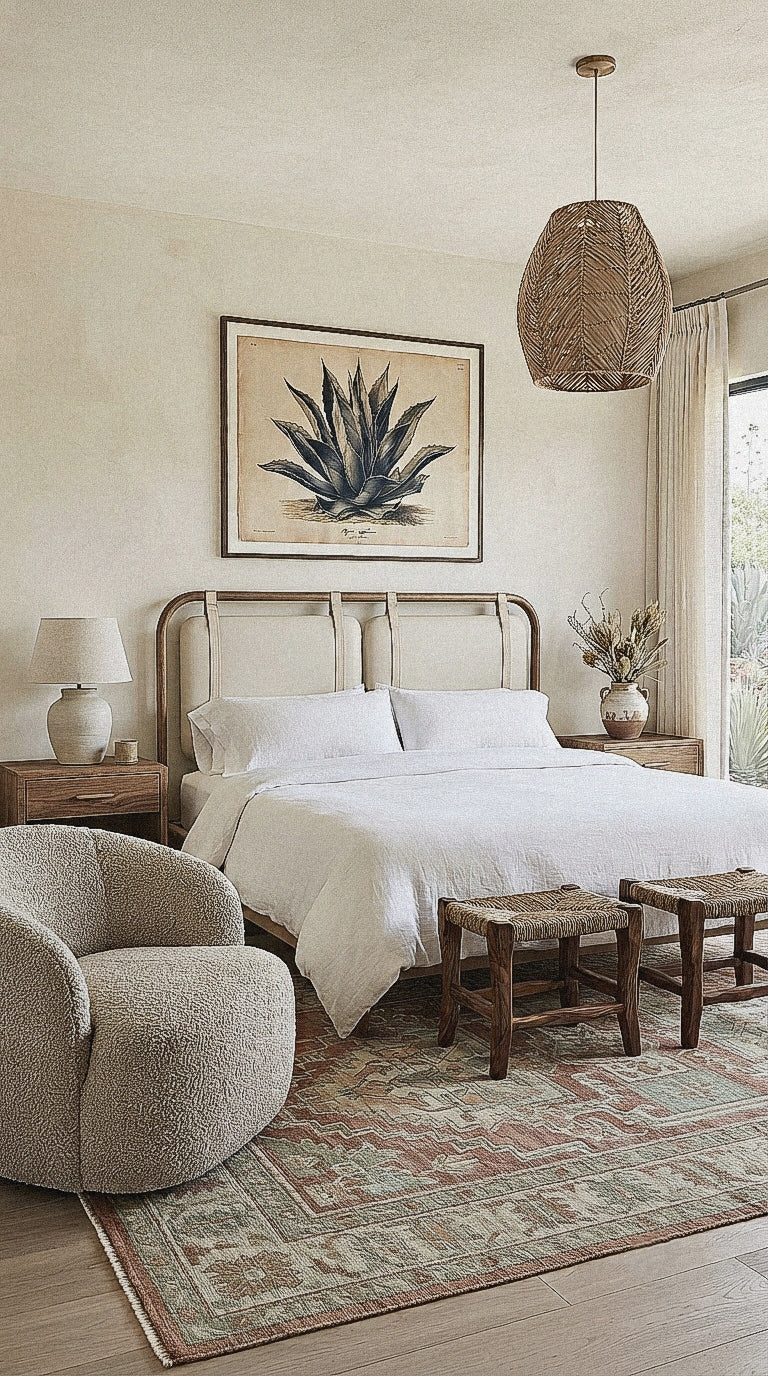 Cama Kiwi con cabecera colgante