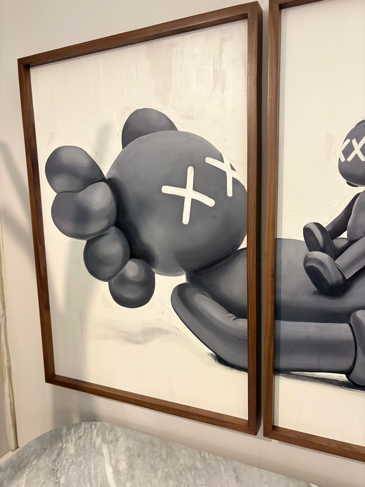 Obra Tríptico Kaws' Legacy