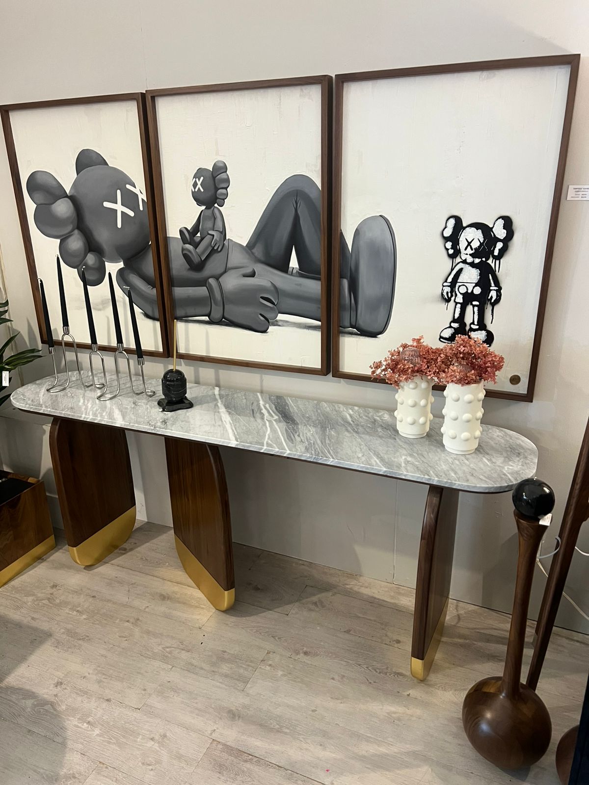 Obra Tríptico Kaws' Legacy